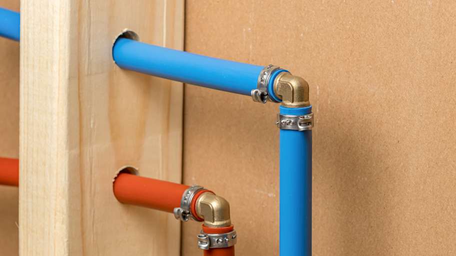 plumbing new pipes