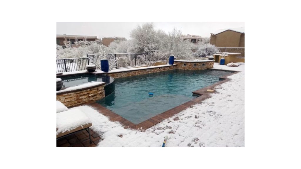 Pool heater piping fixed