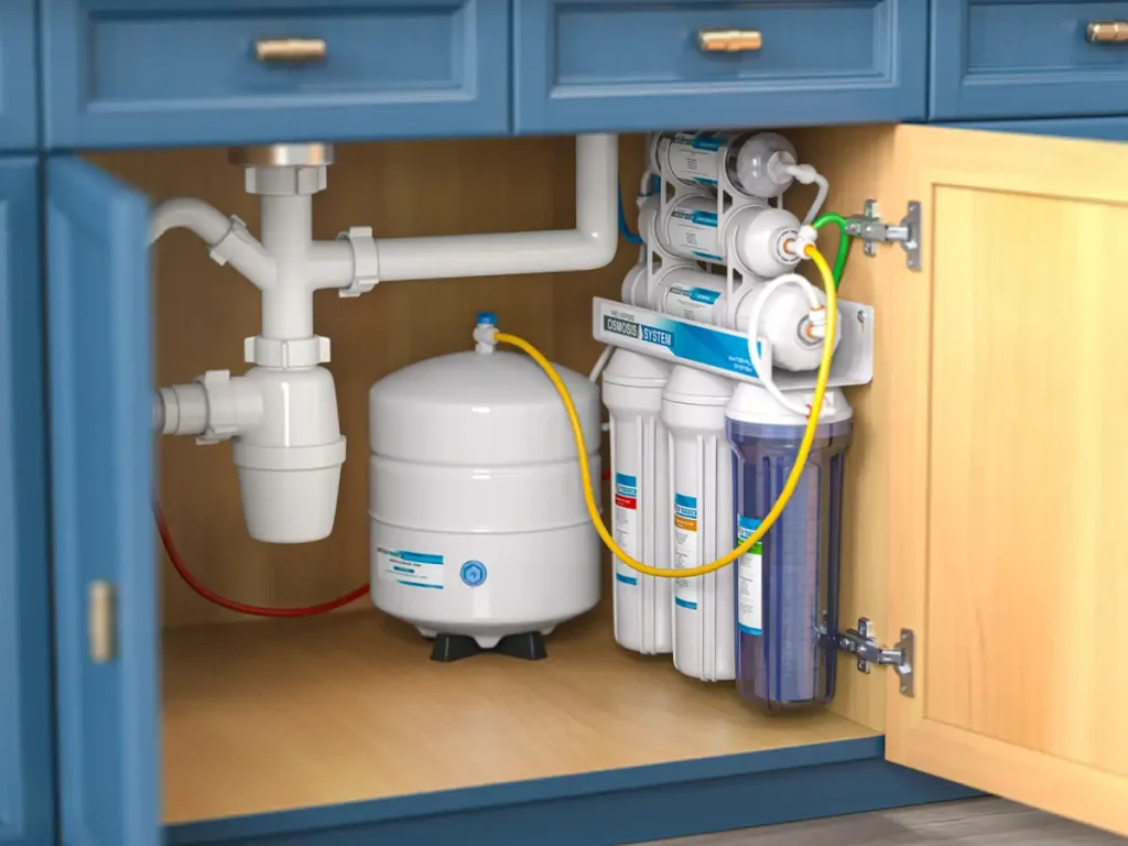 under sink water filtration system